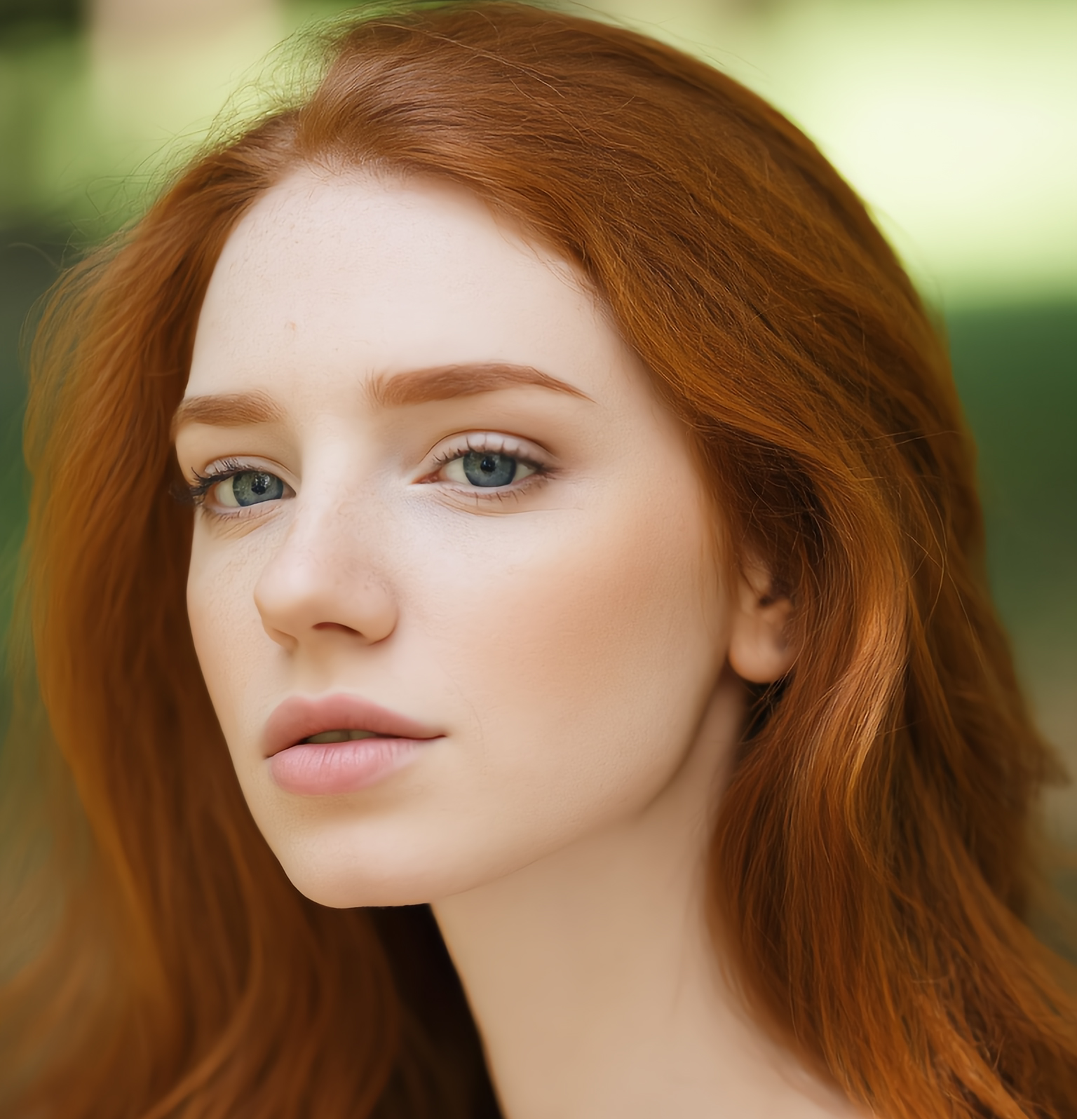 Woman with naturally sensitive skin in soft natural light, representing ORY Skincare’s gentle and customized sensitive skincare solutions.